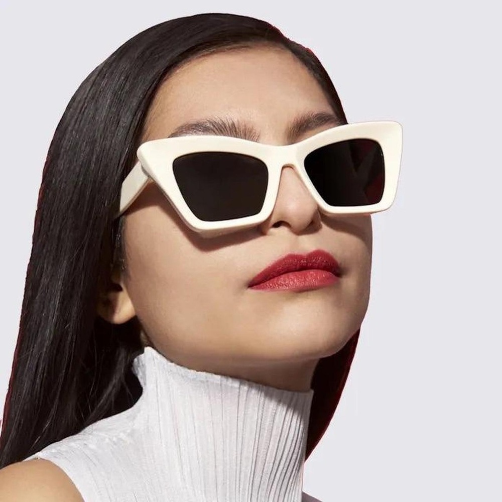 Bailey Nelson cream cat-eye